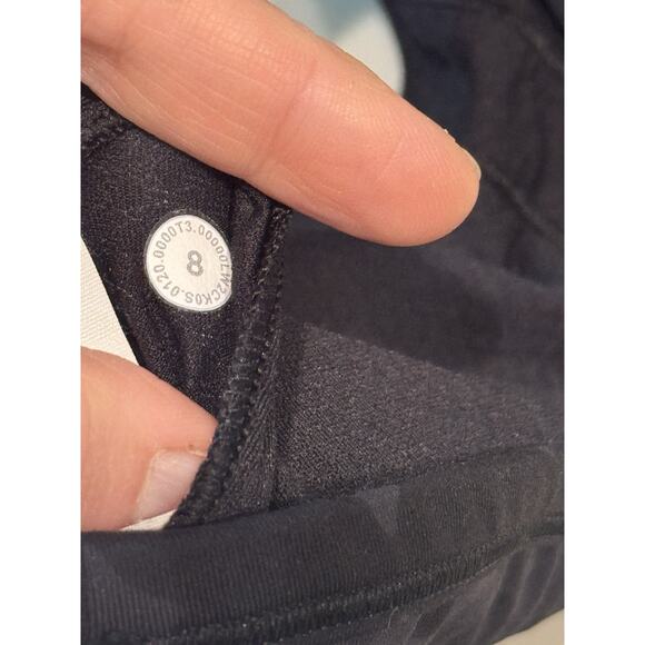 Lululemon Free To Be Wild Bra Womens Size 8 Incognito Camo Multi Grey EUC - Picture 4 of 5